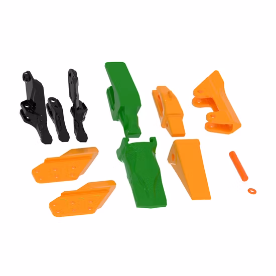 J400 107-3404 Flush Mount Weld-on Loader Adapter for 966D 988